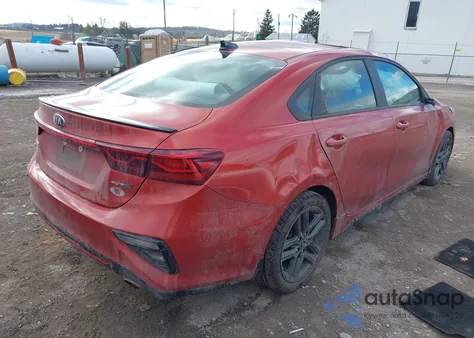 2021 Kia Forte Gt-Line z USA, uszkodzony, nr VIN 3KPF34ADXME277830